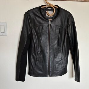 Soia & Kyo Black Vegan Leather Jacket